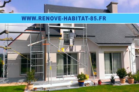 Ravalement facade Challans