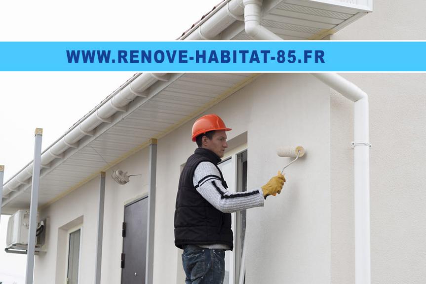 Ravalement facade Challans