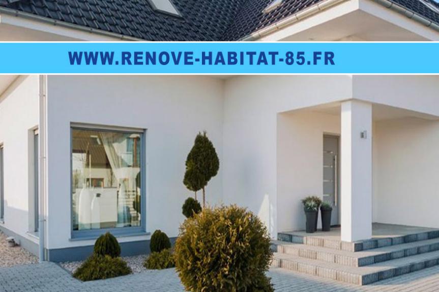 Ravalement facade Challans