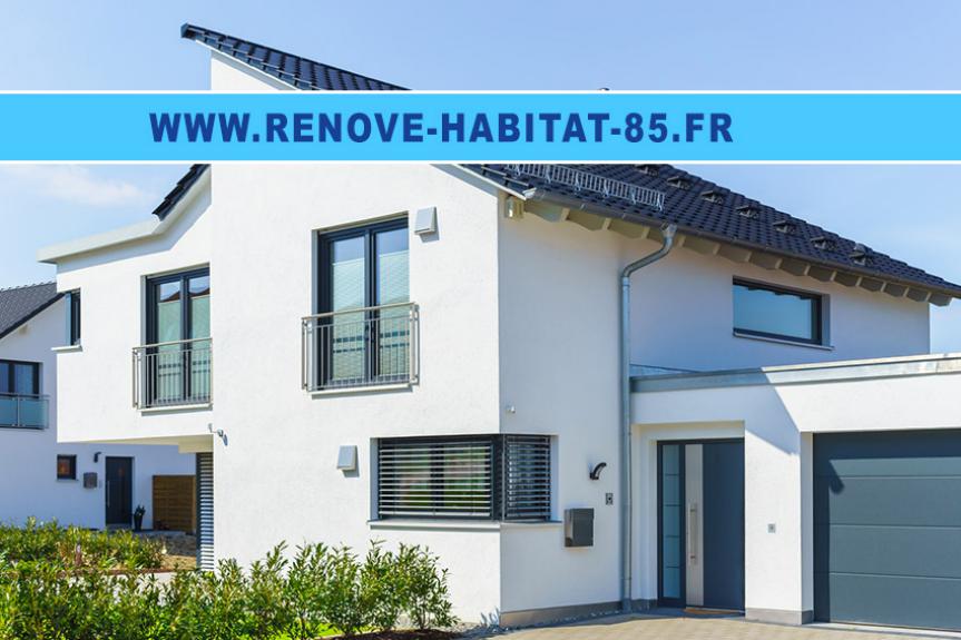 Ravalement facade Challans