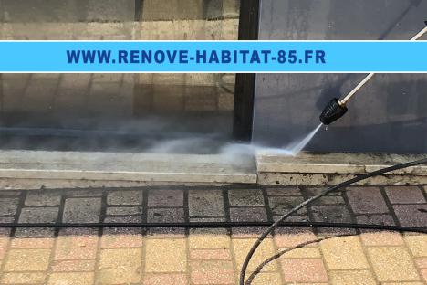 Nettoyage et traitement ravalement Challans