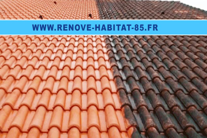 Nettoyage et traitement ravalement Challans